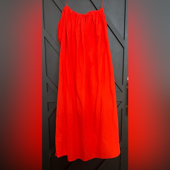 NWT Twilight Tides Off The Shoulder Maxi Dress in Scarlet, Size Medium - Picture 7 of 11